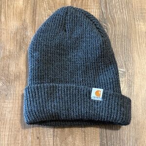 Carhartt Charcoal Ribbed Beanie